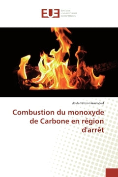 Combustion du monoxyde de carbone en région d'arrêt