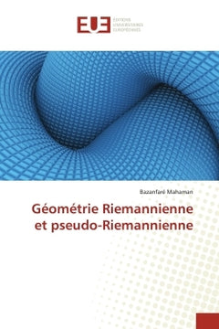 Géométrie riemannienne et pseudo-riemannienne