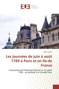Les Journées de juin à août 1789 à Paris et en Île-de-France