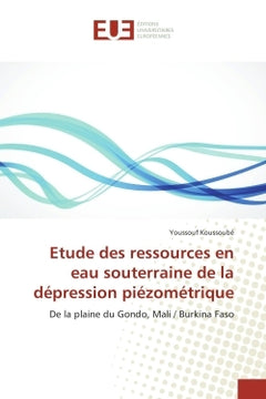 Etude des ressources en eau souterraine de la depression piezometrique