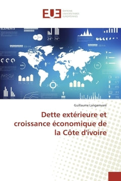 Dette exterieure et croissance economique de la cote d'ivoire