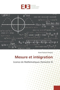Mesure et intégration