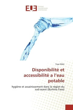 Disponibilité et accessibilité a l'eau potable