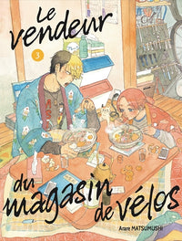 Le vendeur du magasin de vélos