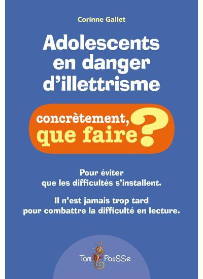 Adolescents en danger d'illetrisme
