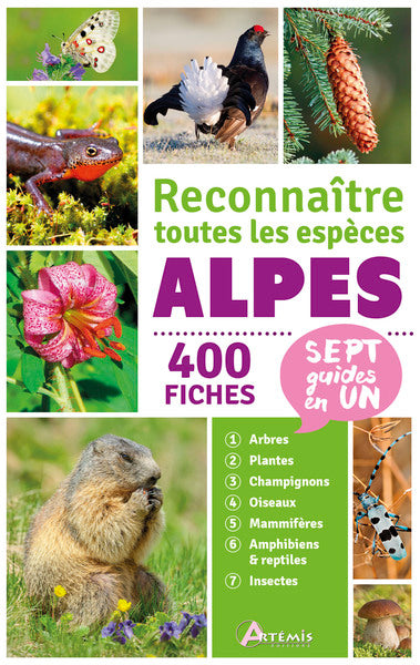 Alpes, reconnaître toutes les espèces
