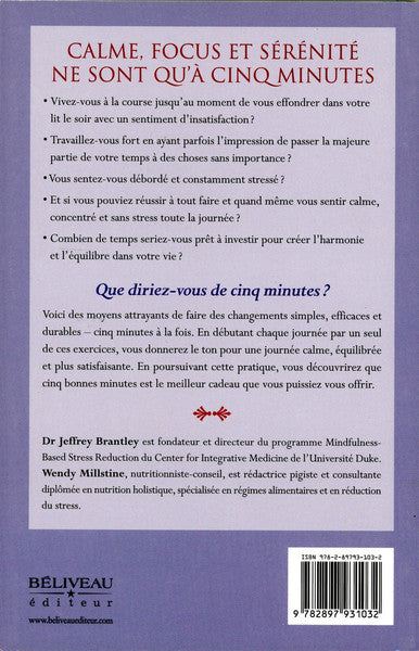 Cinq bonnes minutes le matin