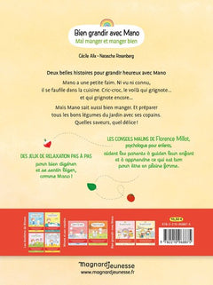 Bien grandir avec Mano - Mal manger et manger bien