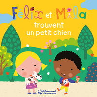Félix et Mila trouvent un petit chien