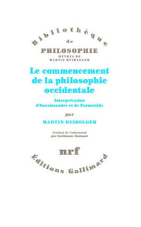 Le commencement de la philosophie occidentale