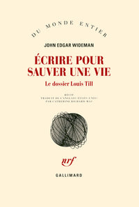 Écrire pour sauver une vie