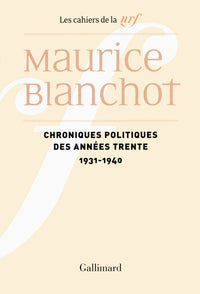 chroniques politiques des années trente