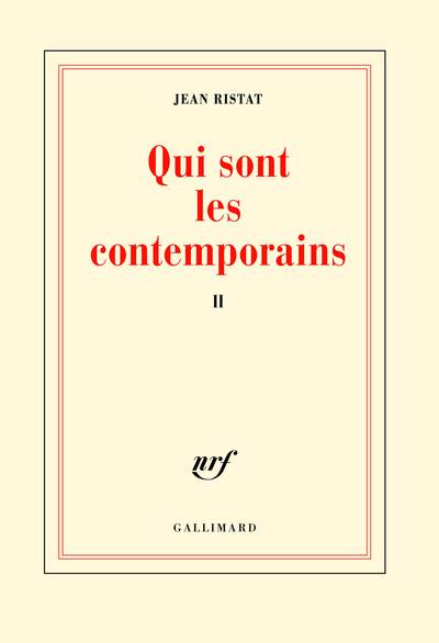 Qui sont les contemporains