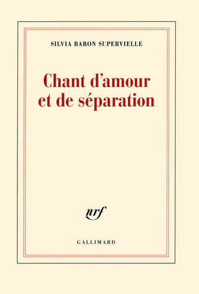 Chant d'amour et de séparation