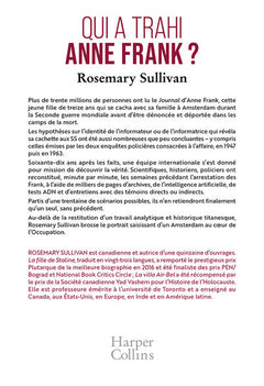 Qui a trahi Anne Frank ?