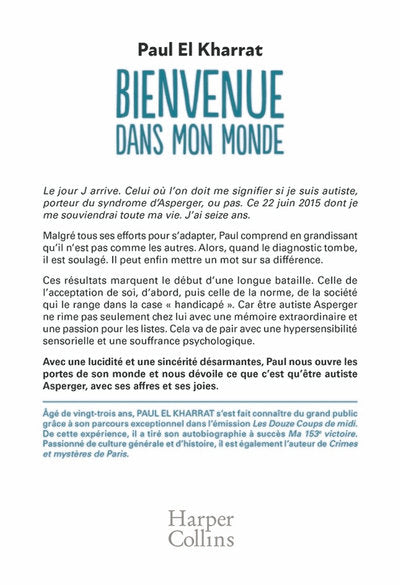 Bienvenue dans mon monde