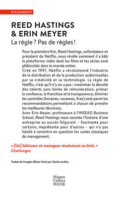 La règle ? Pas de règles !