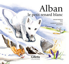 Alban, le petit renard blanc