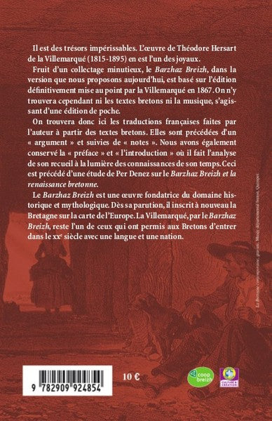 Le Barzhaz Breizh. Les textes fondateurs