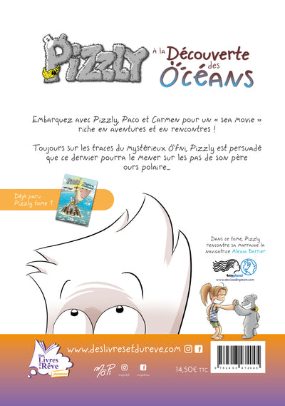 Pizzly à la découverte des océans