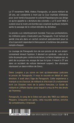 Panagoulis - le sang de la Grèce