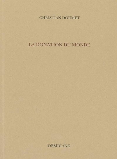 La Donation du Monde