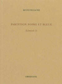 Partition noire et bleue