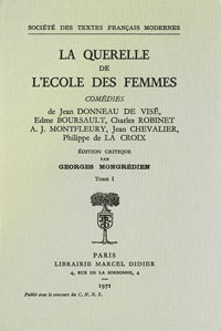 La querelle de l'école des femmes