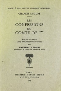 Les Confessions du comte de***