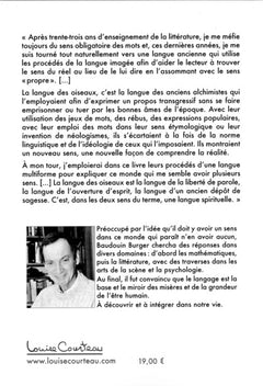 La langue des oiseaux - A la recherche du sens perdu des mots