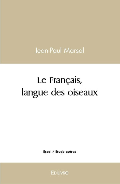 Le français, langue des oiseaux