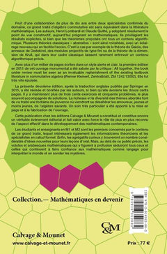 Algèbre commutative