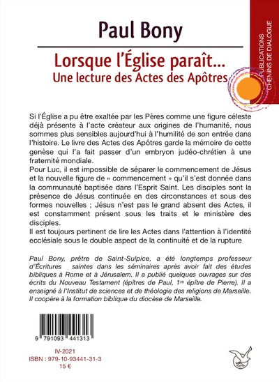 Lorsque l'Église paraît