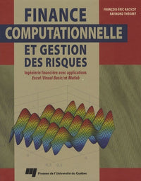 FINANCE COMPUTATIONNELLE ET GESTION DES RISQUES. INGENIERIE