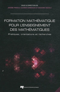 Formation mathématique des enseignants