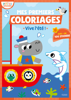 Mes premiers coloriages - Vive l’été !