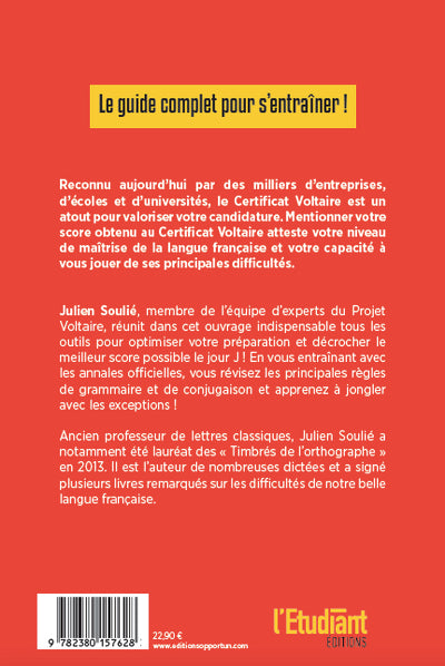 Révisez votre certificat Voltaire !