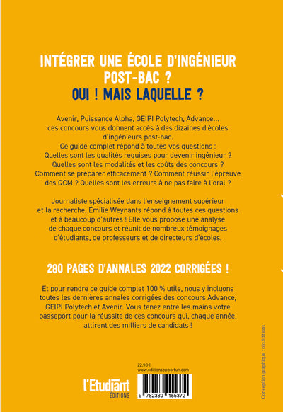 Préparer et réussir les concours des écoles d'ingénieurs Post-bac