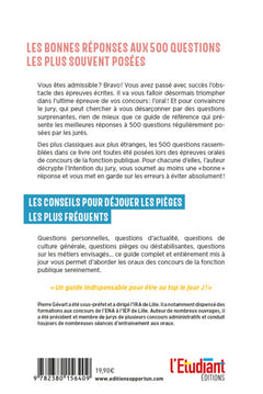 Réussir les oraux des concours de la fonction publique