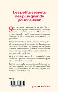 Les 4 habitudes de celles et ceux qui réussissent