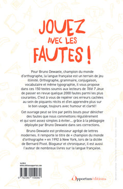 Cherchez la faute !