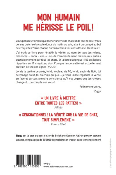 Chat suffit ! 153 lois de l'emmerdement maximum du chat