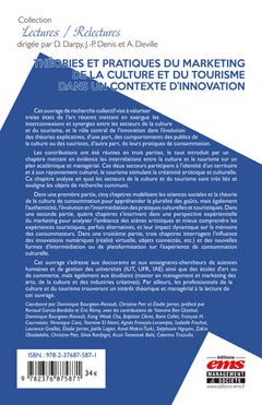 Théories et pratiques du marketing de la culture et du tourisme dans un contexte d'innovation