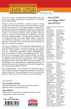 Les grands auteurs aux frontières du management
