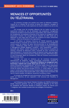 Menaces et opportunités du télétravail