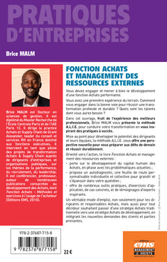 Fonction achats et management des ressources externes