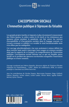 L'acceptation sociale