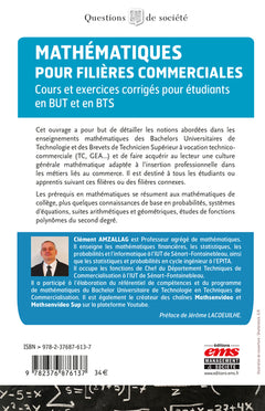 Mathématiques pour filières commerciales