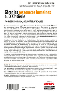 Gérer les ressources humaines au XXIe siècle