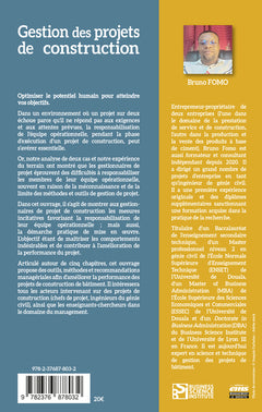 Gestion des projets de construction